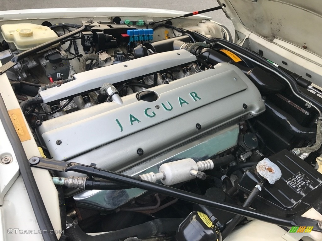 1995 XJ XJS Convertible - Glacier White / Coffee photo #79