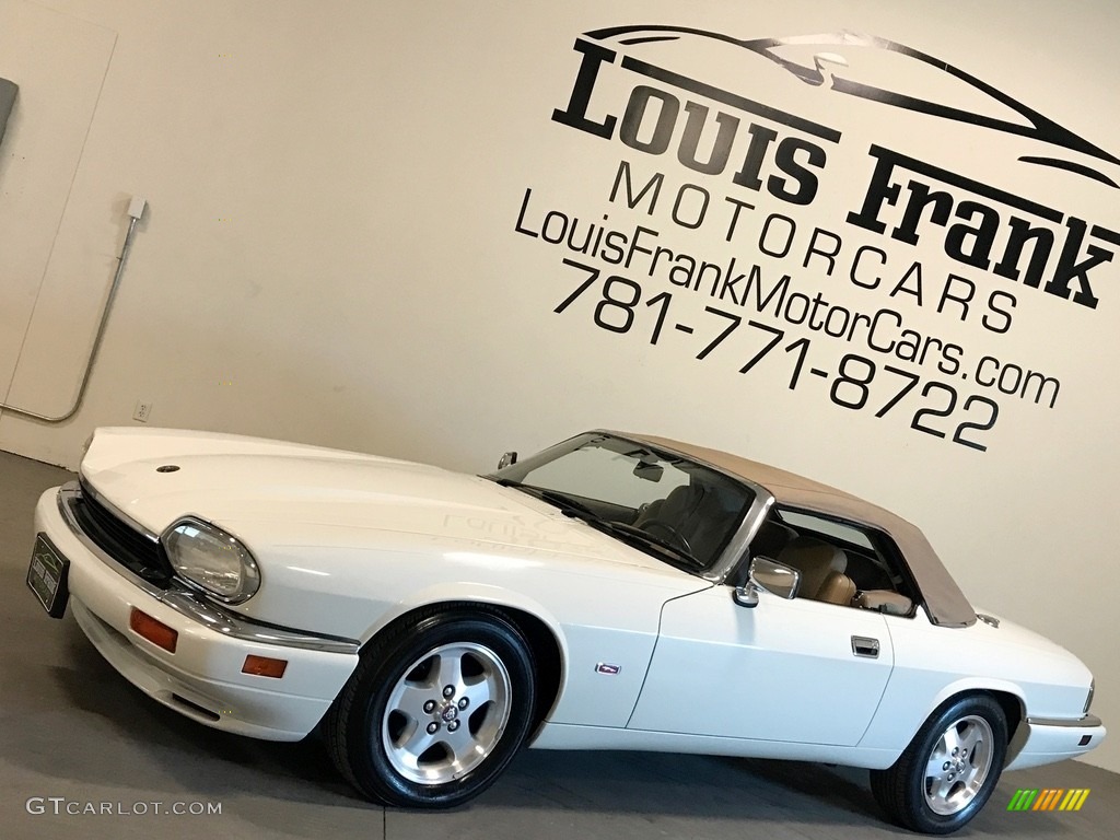 1995 XJ XJS Convertible - Glacier White / Coffee photo #92
