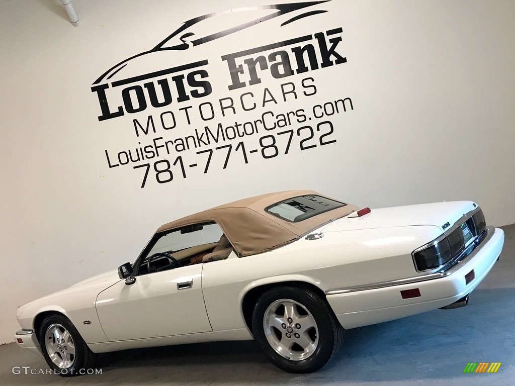 1995 XJ XJS Convertible - Glacier White / Coffee photo #93