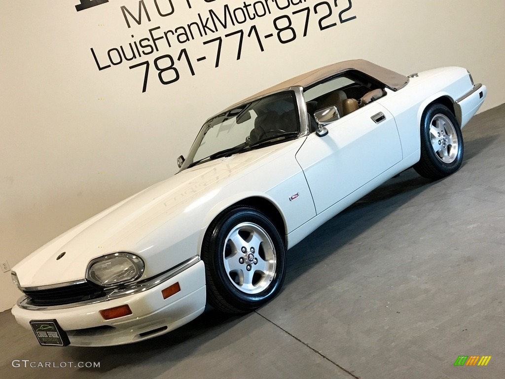 1995 XJ XJS Convertible - Glacier White / Coffee photo #94