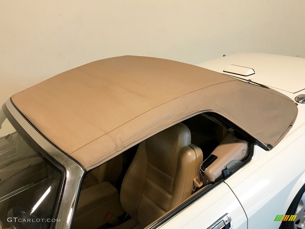 1995 XJ XJS Convertible - Glacier White / Coffee photo #99