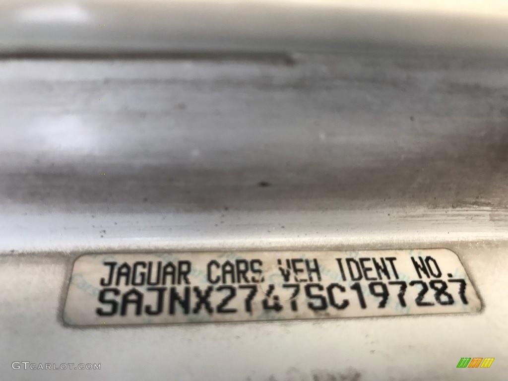 1995 XJ XJS Convertible - Glacier White / Coffee photo #104