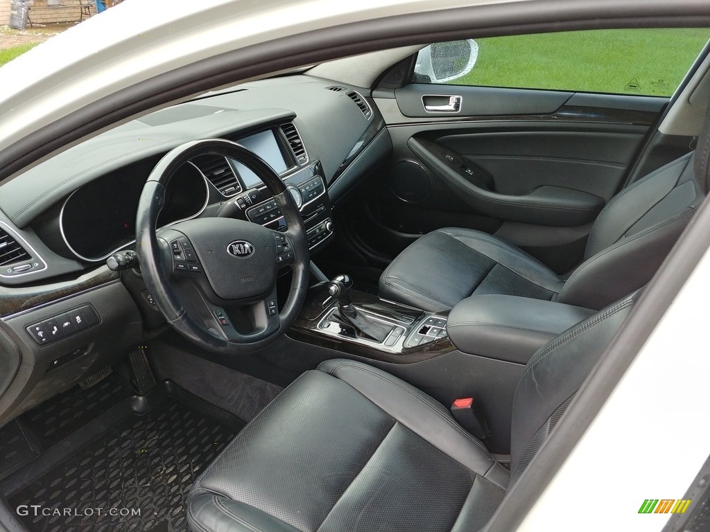 Black Interior 2016 Kia Cadenza Limited Photo #138641233