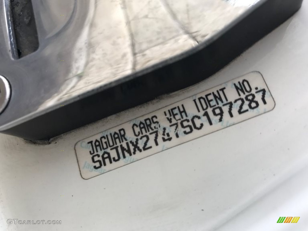1995 XJ XJS Convertible - Glacier White / Coffee photo #105