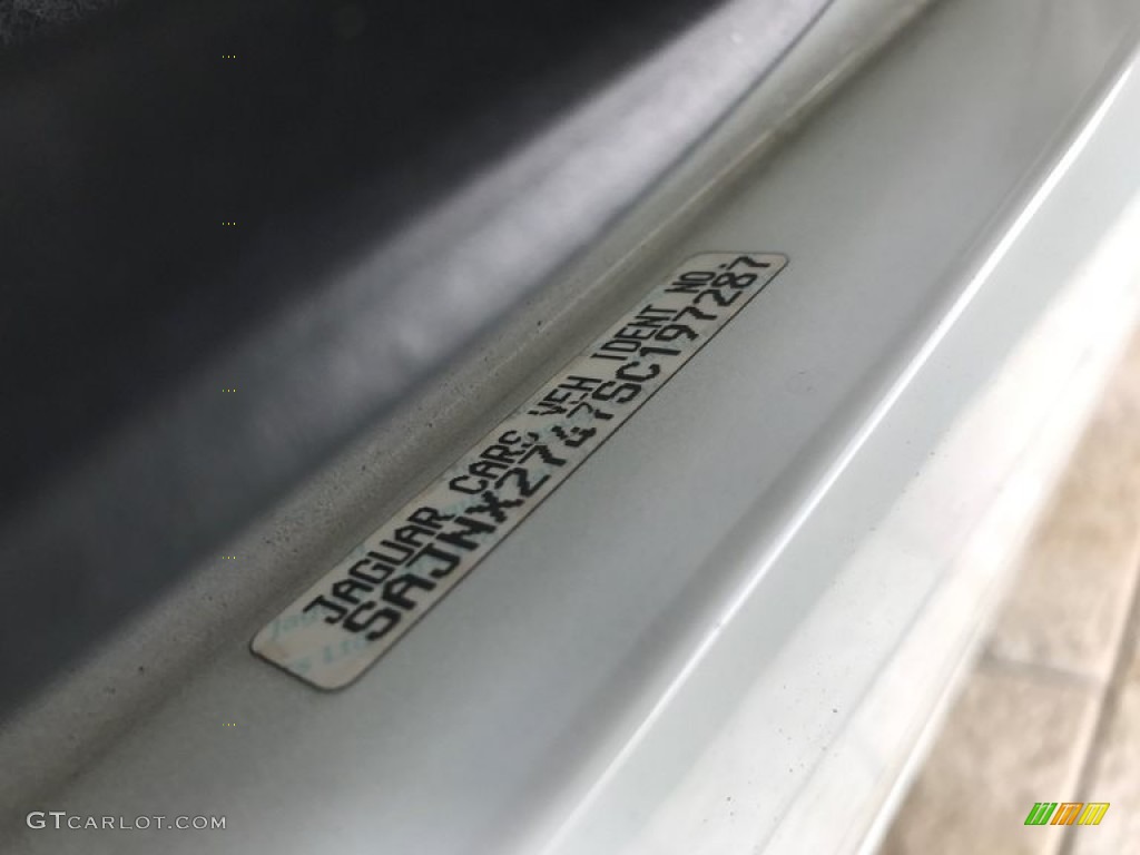 1995 XJ XJS Convertible - Glacier White / Coffee photo #106