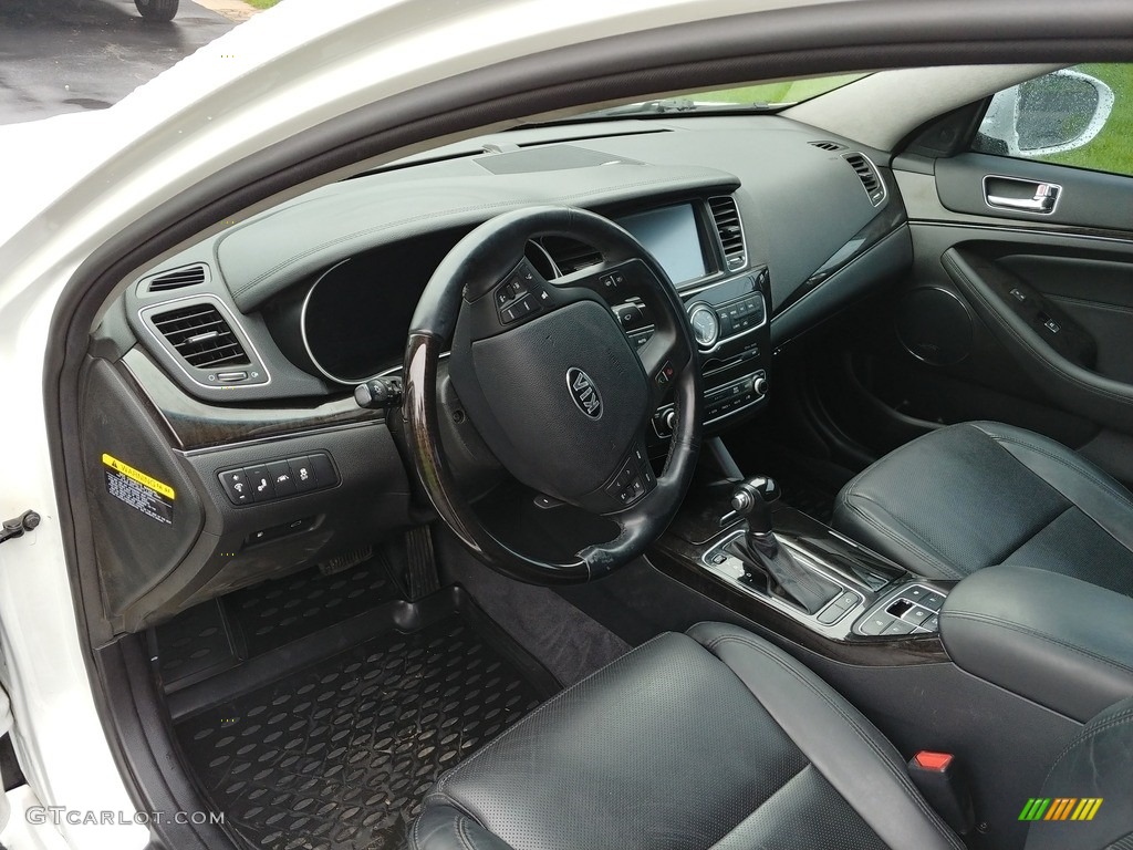 Black Interior 2016 Kia Cadenza Limited Photo #138641397