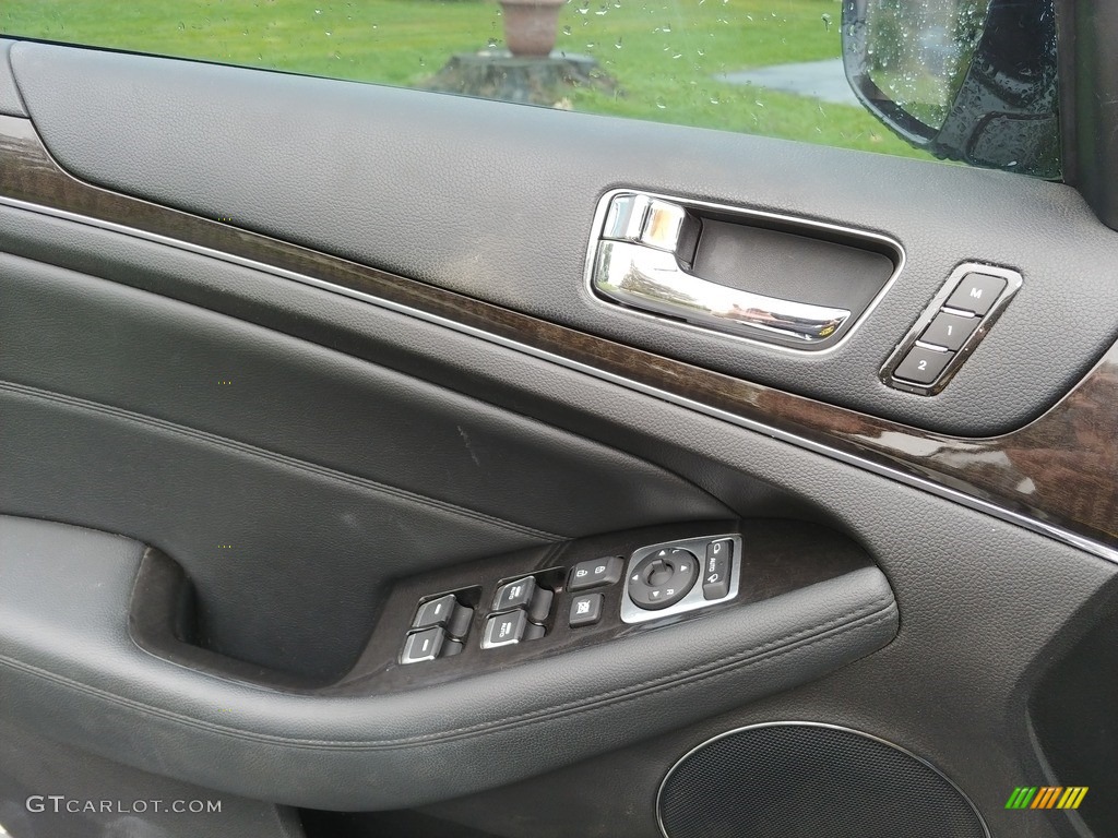 2016 Kia Cadenza Limited Black Door Panel Photo #138641541