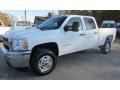 2014 Summit White Chevrolet Silverado 2500HD LS Crew Cab 4x4  photo #2