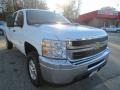 Summit White - Silverado 2500HD LS Crew Cab 4x4 Photo No. 4