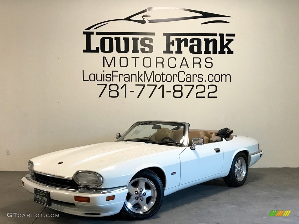 1995 XJ XJS Convertible - Glacier White / Coffee photo #119