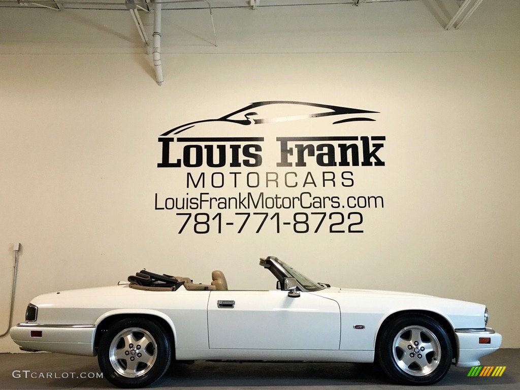 1995 XJ XJS Convertible - Glacier White / Coffee photo #124