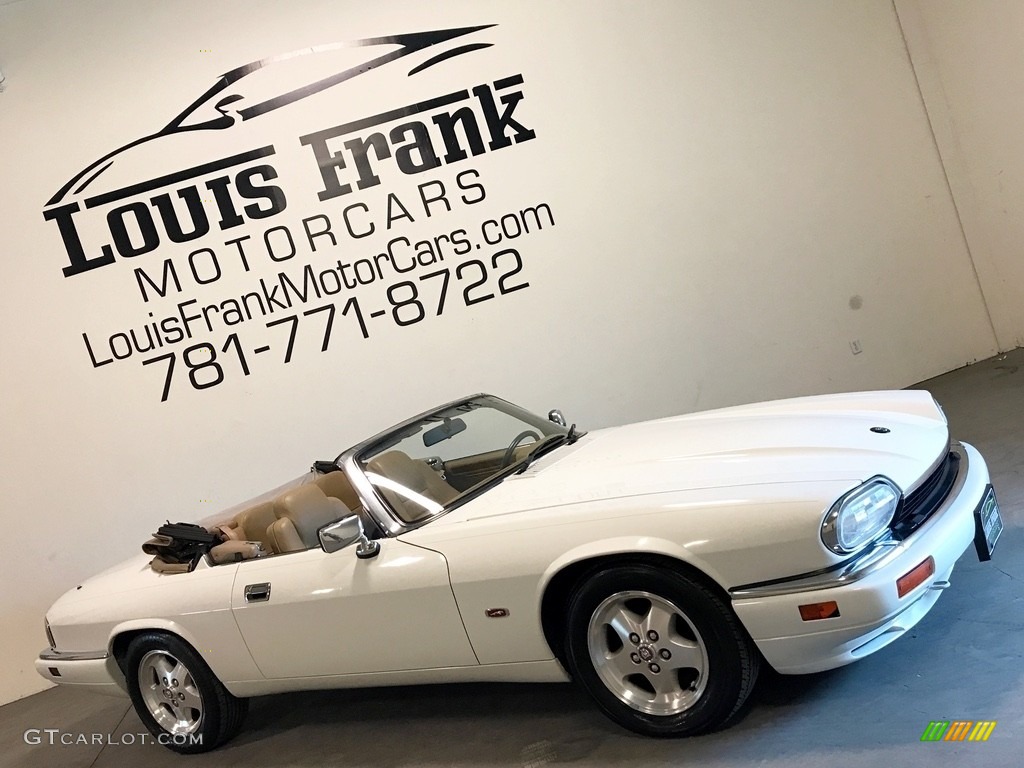 1995 XJ XJS Convertible - Glacier White / Coffee photo #127