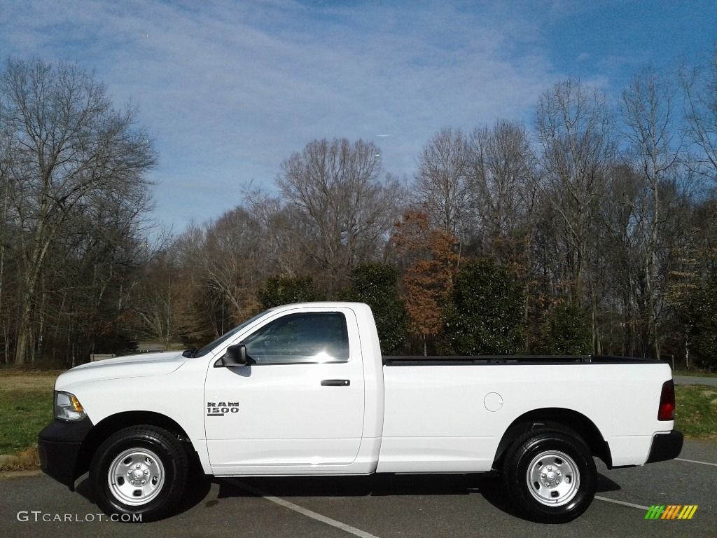 2019 1500 Classic Tradesman Regular Cab 4x4 - Bright White / Black/Diesel Gray photo #1