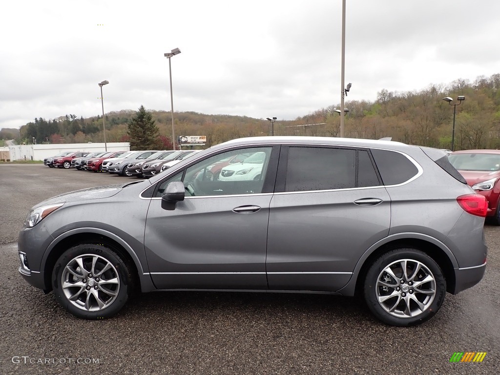 2020 Envision Essence AWD - Satin Steel Metallic / Ebony photo #9