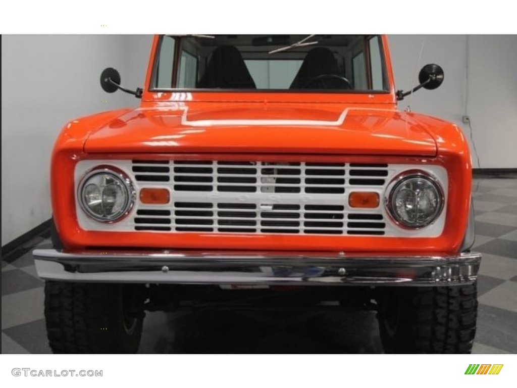 1966 Bronco Utility - Orange / Black photo #5
