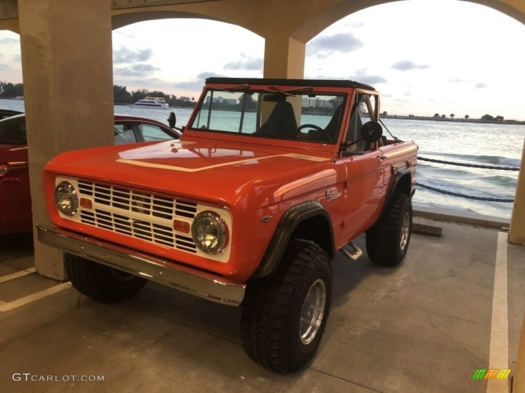 Orange 1966 Ford Bronco Utility Exterior Photo #138643320