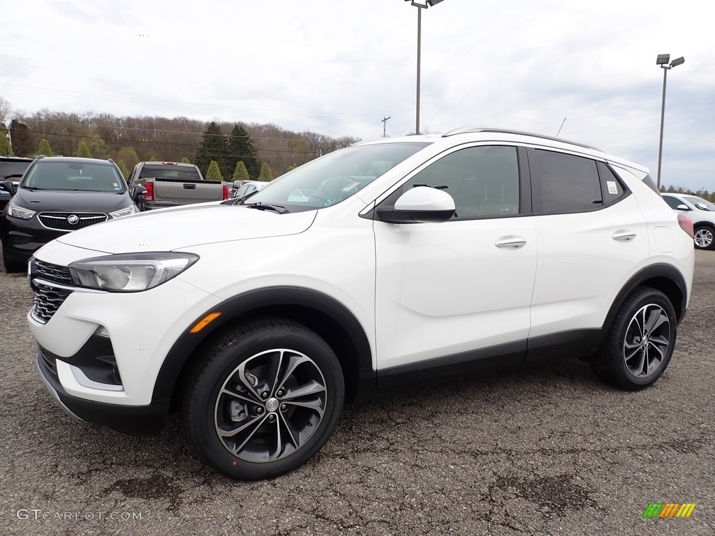 2020 Encore GX Select AWD - Summit White / Ebony photo #1