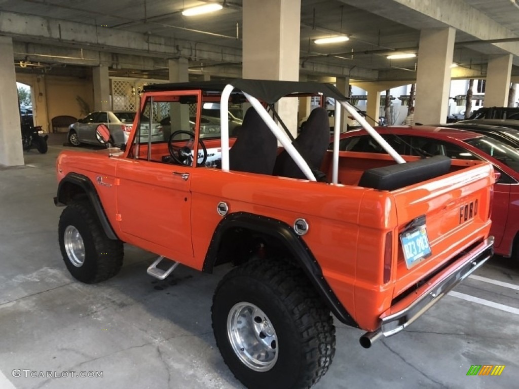 1966 Bronco Utility - Orange / Black photo #11