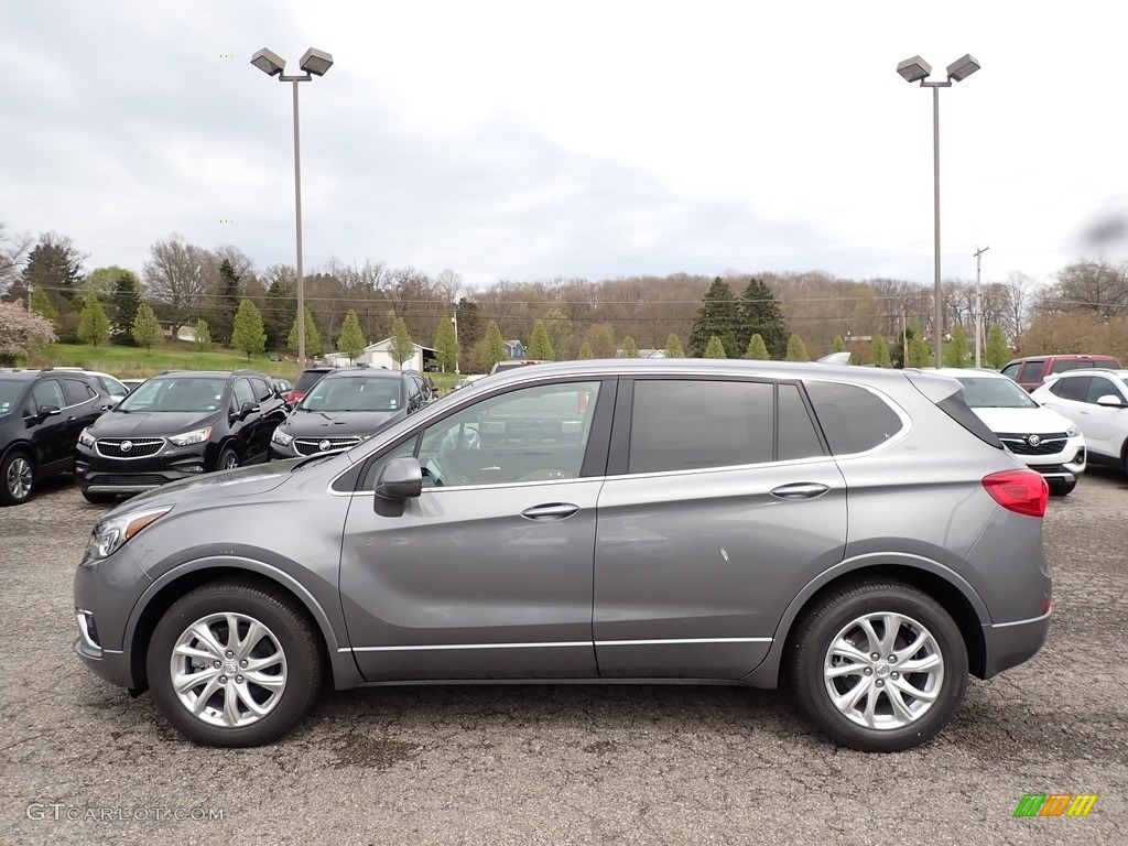 2020 Envision Preferred AWD - Satin Steel Metallic / Light Neutral photo #10