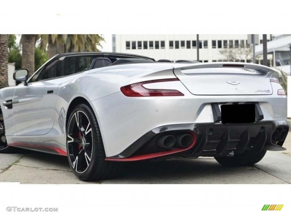 Lightning Silver 2018 Aston Martin Vanquish Volante S Exterior Photo #138644880