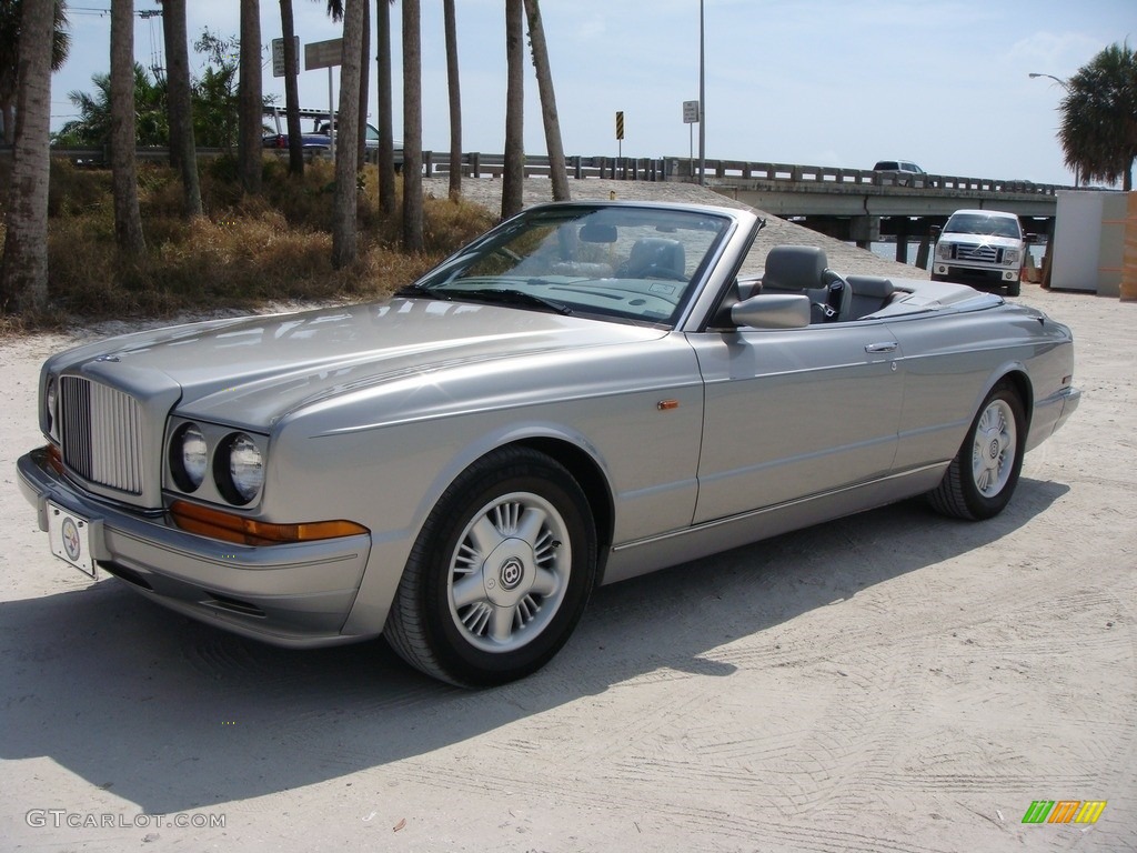 Silver 1997 Bentley Azure Standard Azure Model Exterior Photo #138644898