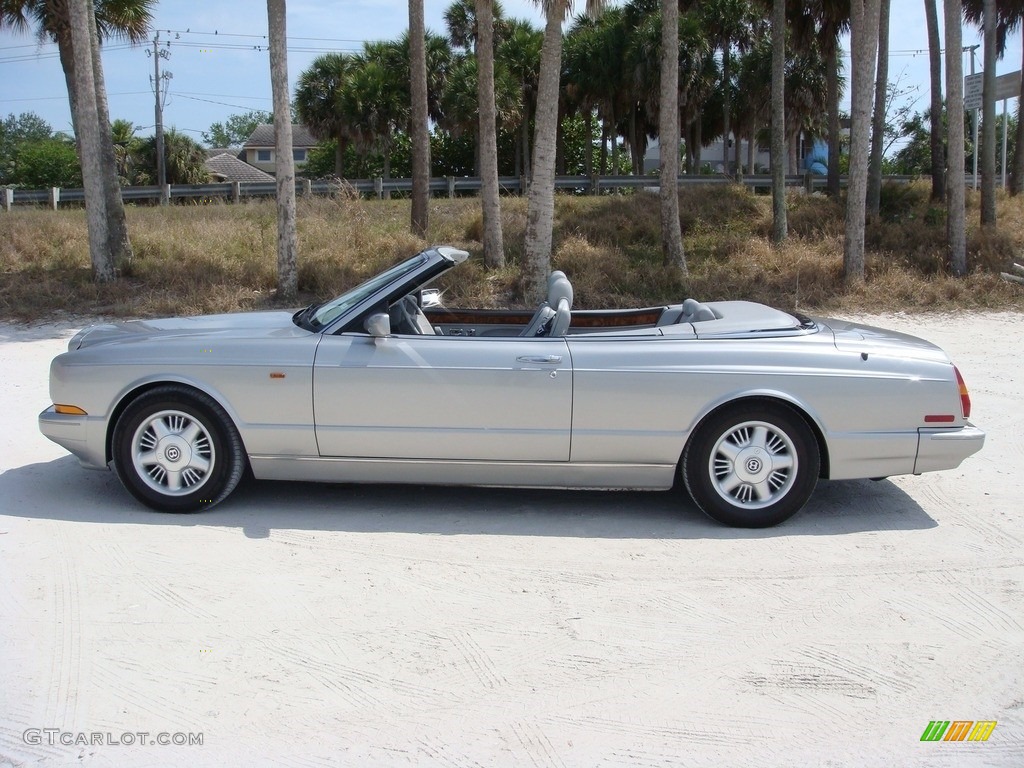 Silver 1997 Bentley Azure Standard Azure Model Exterior Photo #138644922