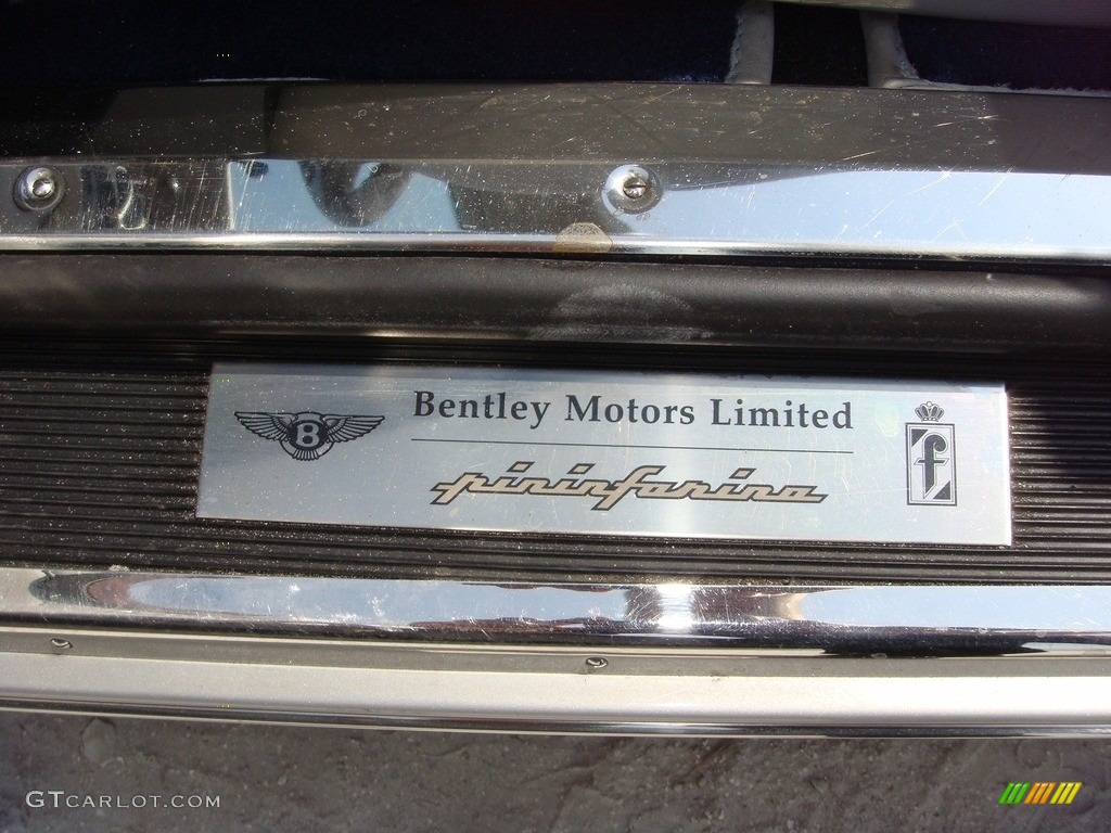 1997 Bentley Azure Standard Azure Model Info Tag Photos