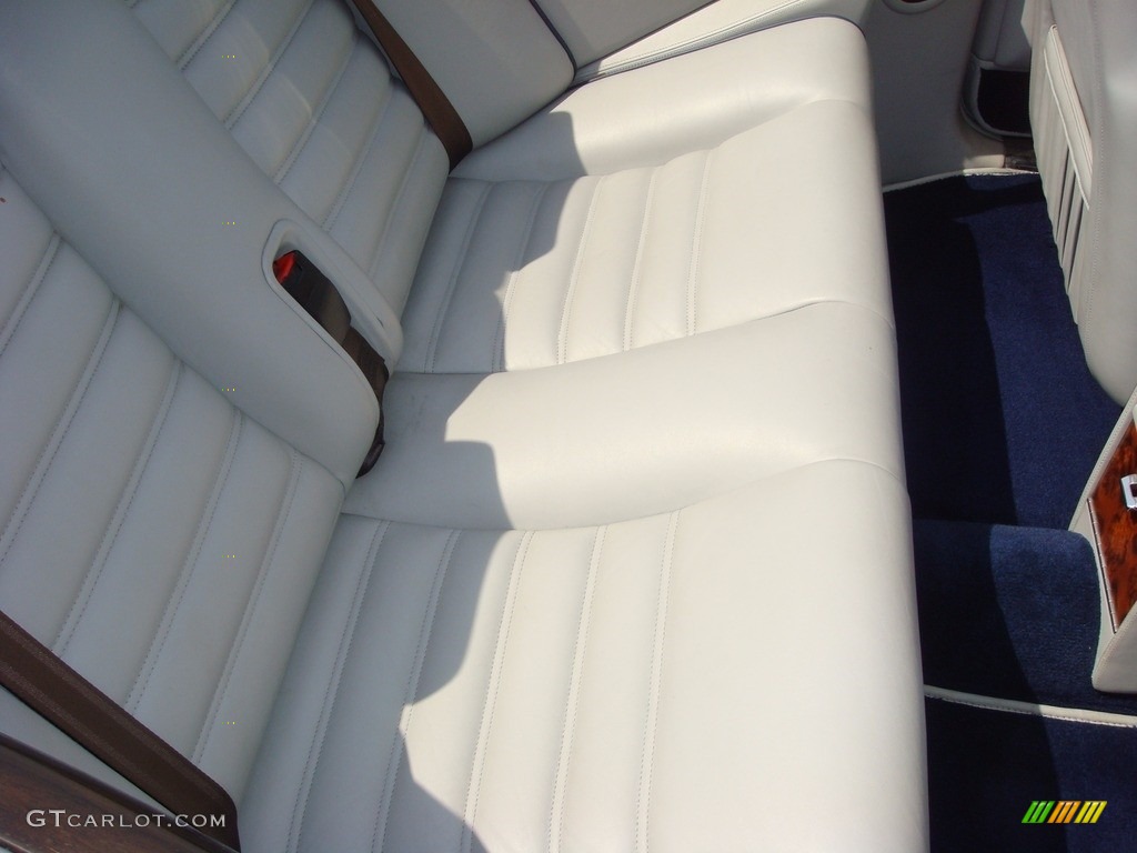 1997 Bentley Azure Standard Azure Model Rear Seat Photos