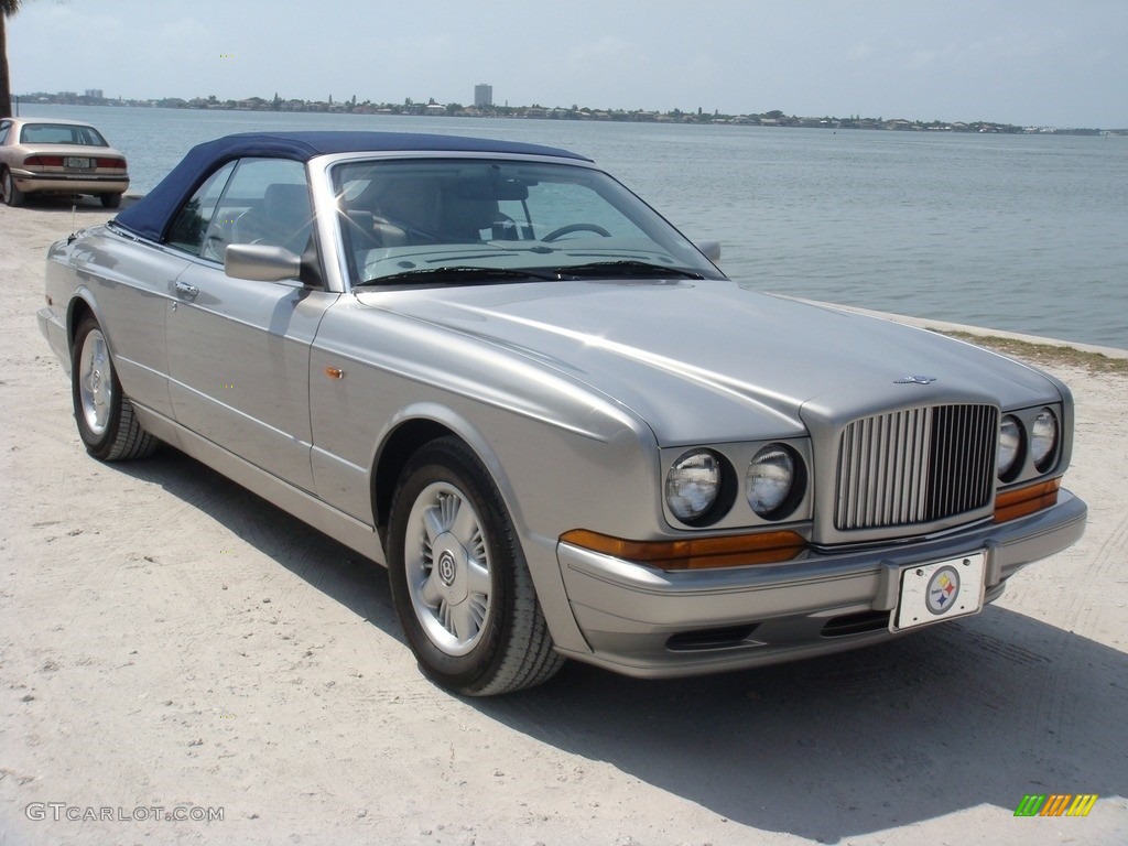 Silver 1997 Bentley Azure Standard Azure Model Exterior Photo #138645777