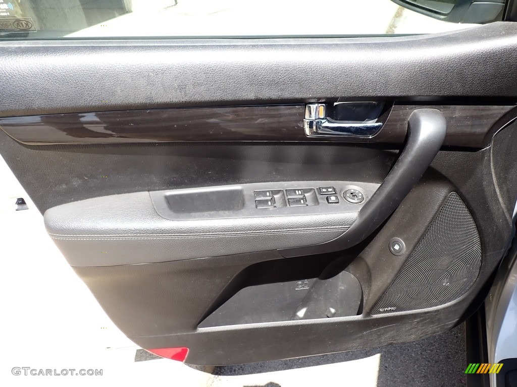 2013 Kia Sorento EX AWD Black Door Panel Photo #138645843