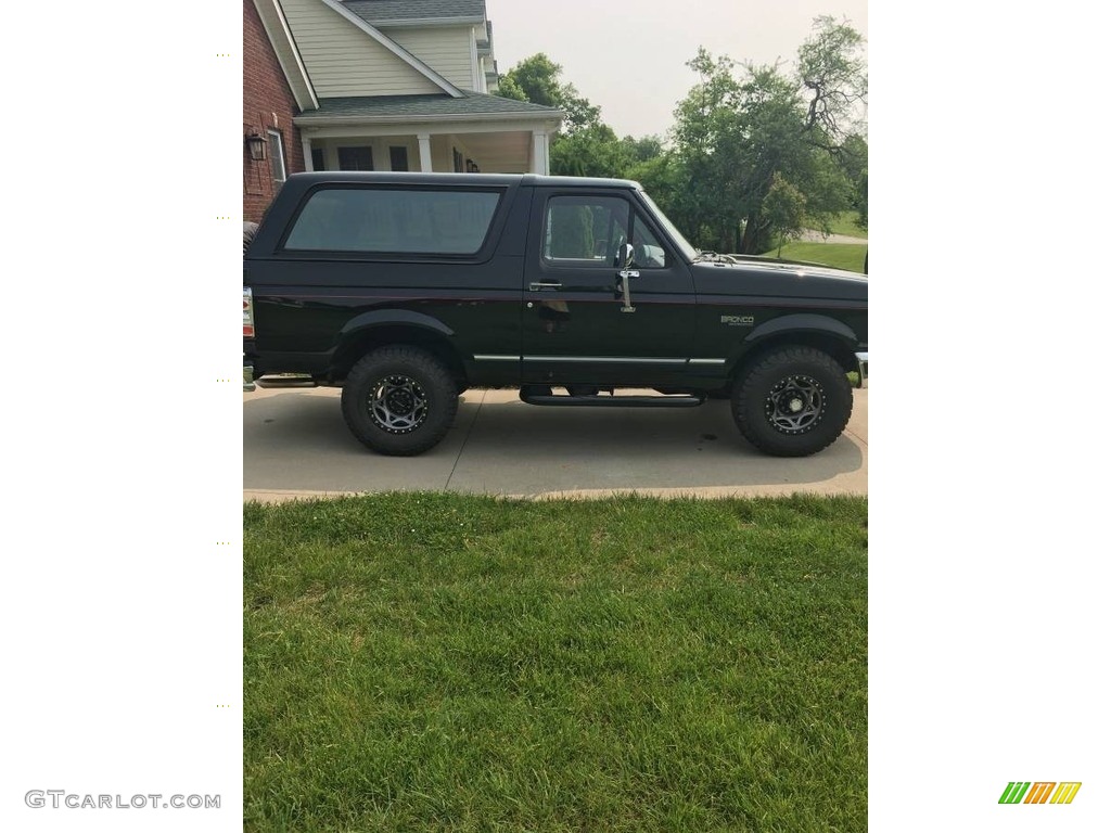 Black Ford Bronco