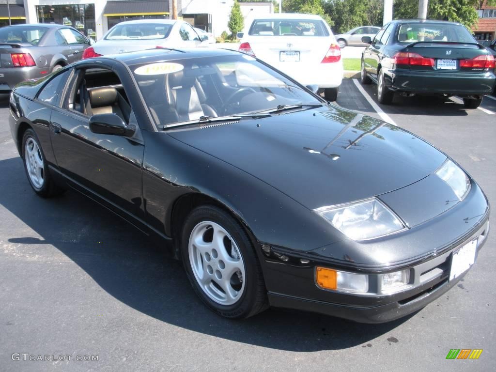 1990 300ZX GS - Charcoal Black Pearl / Black photo #3