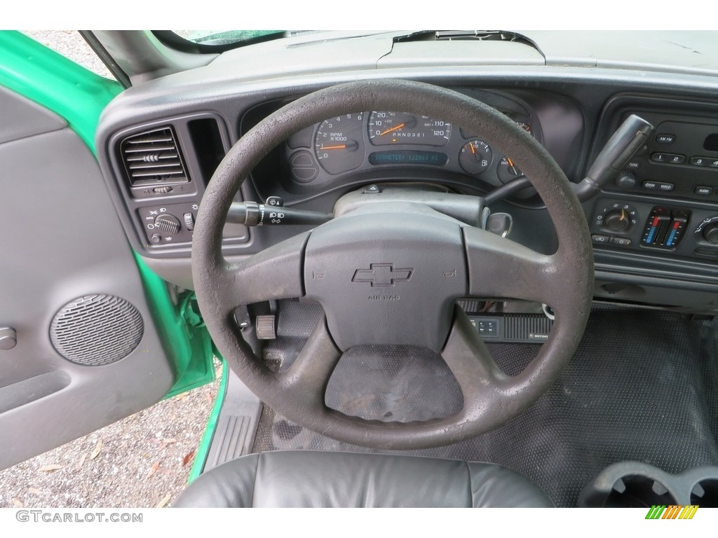 2006 Silverado 1500 Work Truck Regular Cab - Dark Green Metallic / Dark Charcoal photo #20