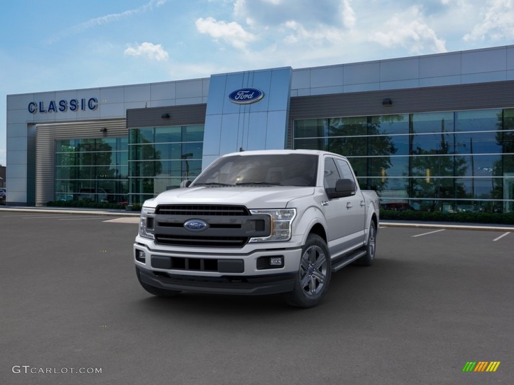 2020 F150 XLT SuperCrew 4x4 - Iconic Silver / Black photo #2