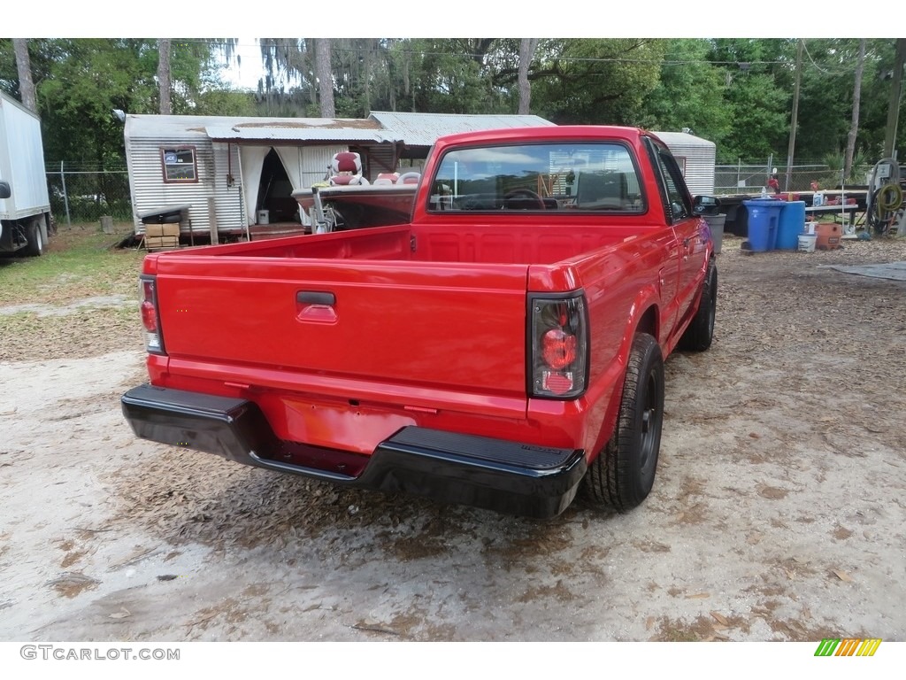 1992 B-Series Truck B2200 Regular Cab - Blaze Red / Gray photo #9