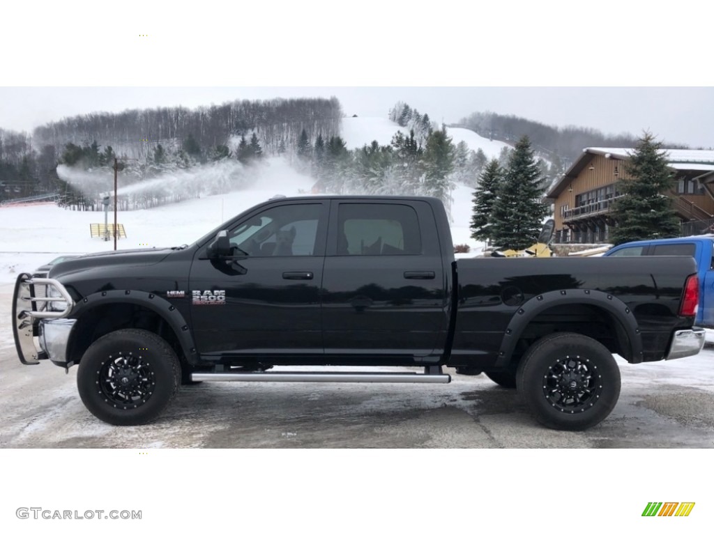 2015 2500 Tradesman Crew Cab 4x4 - Black / Black/Diesel Gray photo #1