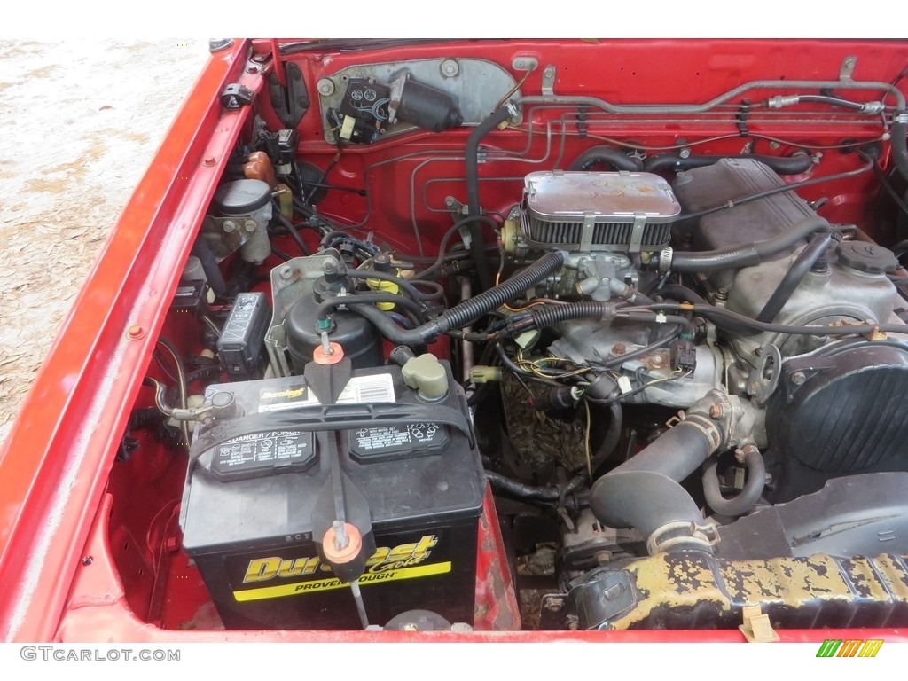 1992 B-Series Truck B2200 Regular Cab - Blaze Red / Gray photo #32