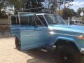 1976 Blue Jeep Wagoneer 4x4  photo #5