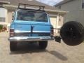 1976 Blue Jeep Wagoneer 4x4  photo #8