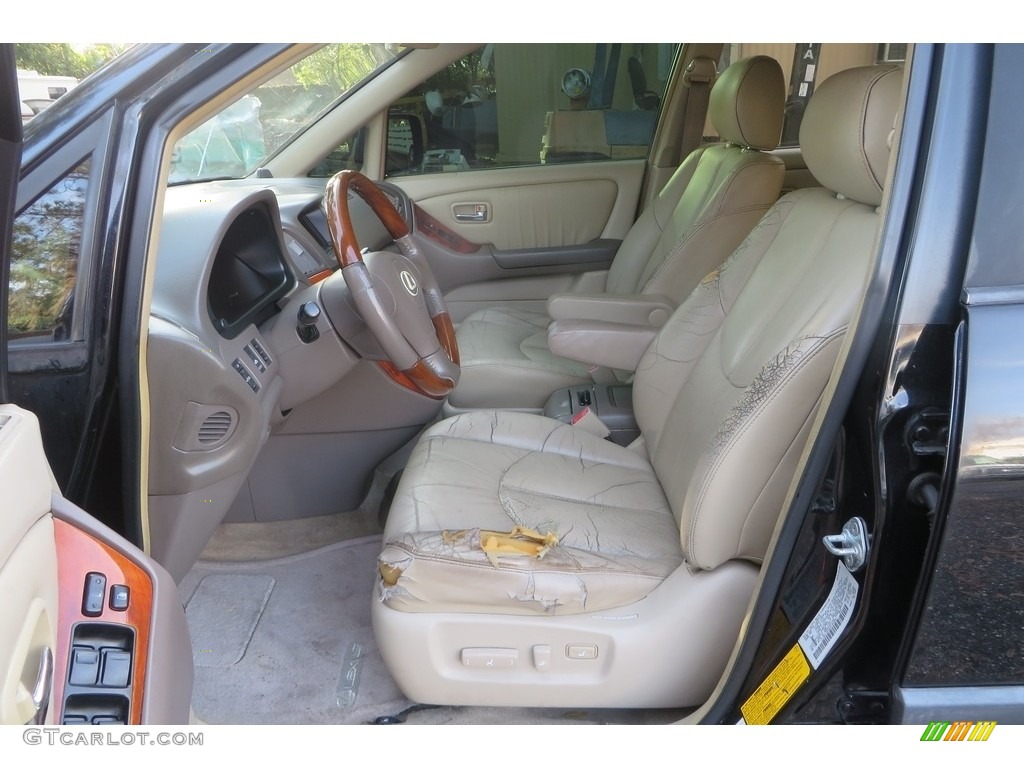 2002 RX 300 - Black Onyx / Ivory photo #14