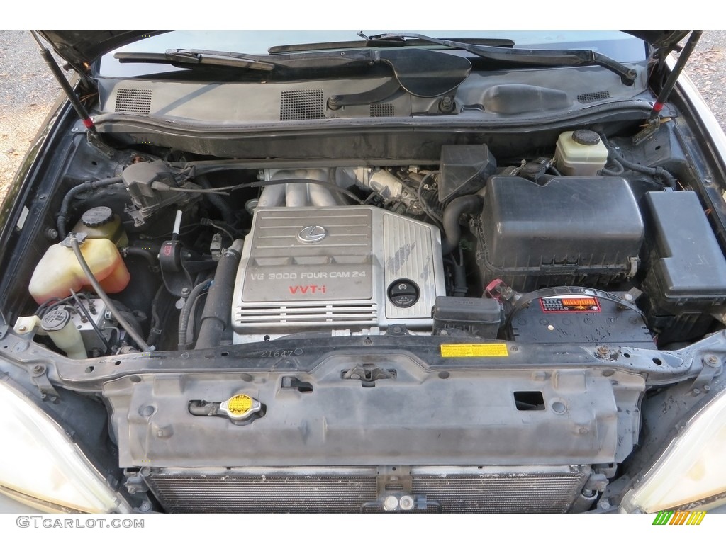 2002 RX 300 - Black Onyx / Ivory photo #25