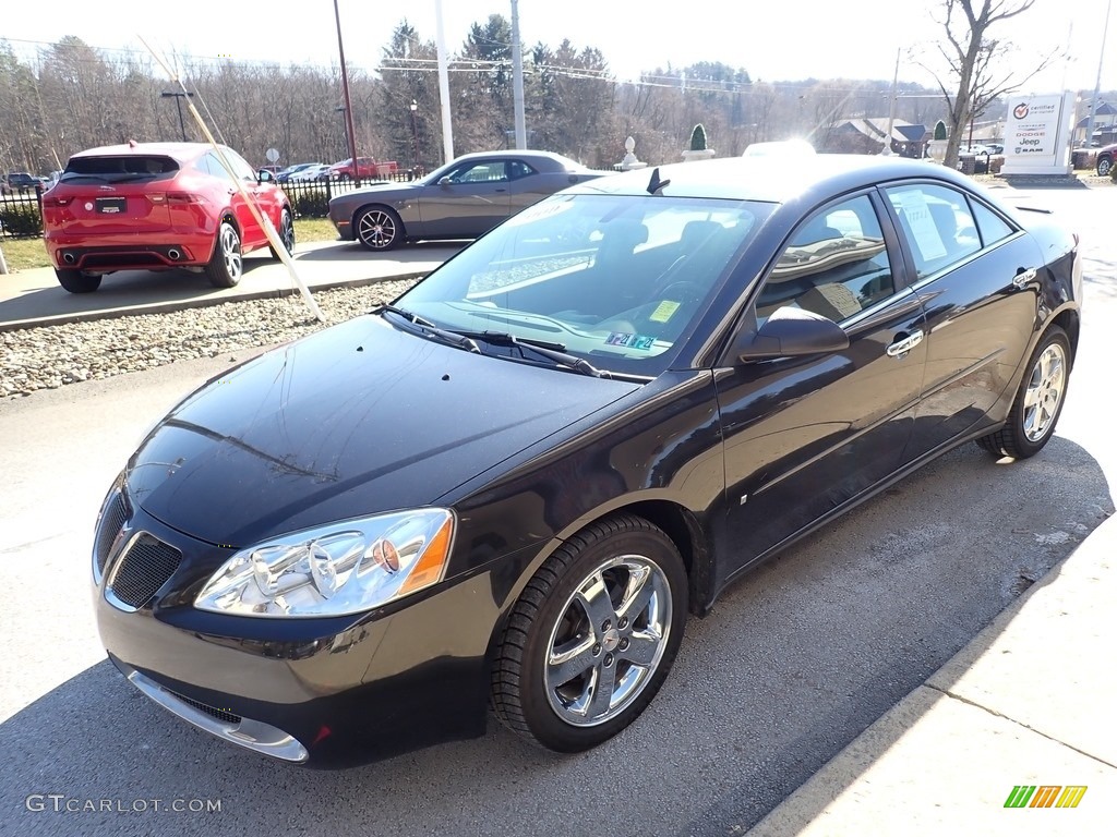 2009 G6 V6 Sedan - Carbon Black Metallic / Ebony photo #5