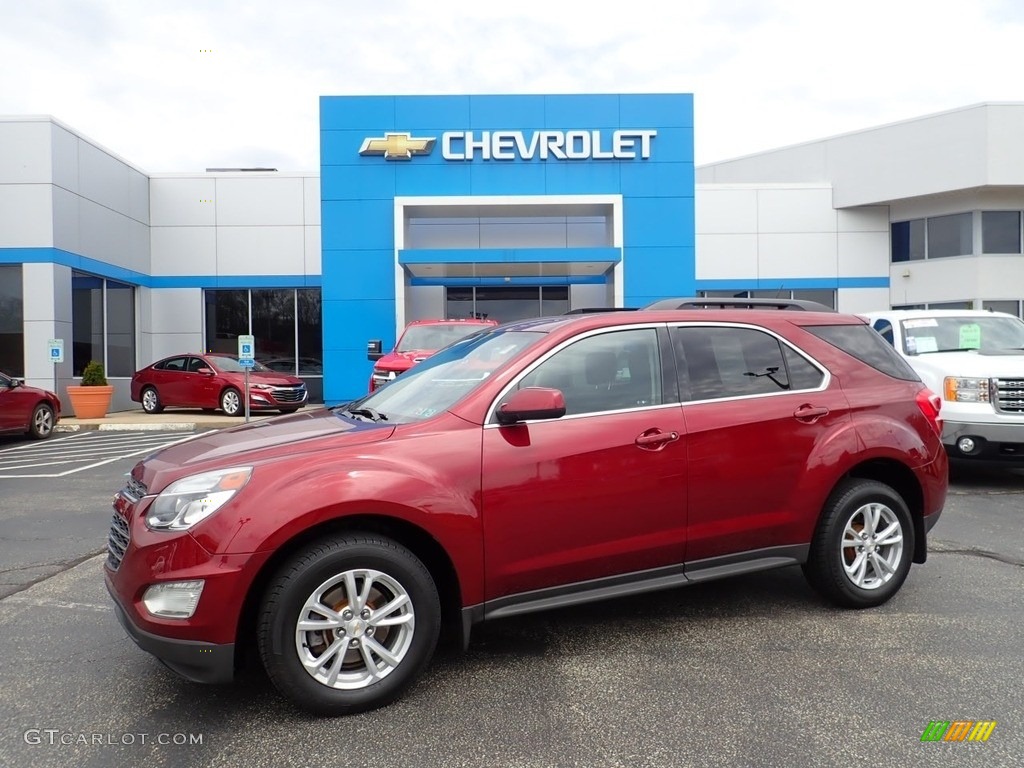2016 Equinox LT AWD - Siren Red Tintcoat / Jet Black photo #1