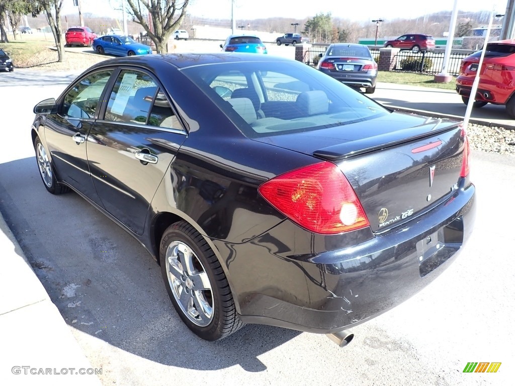 2009 G6 V6 Sedan - Carbon Black Metallic / Ebony photo #7