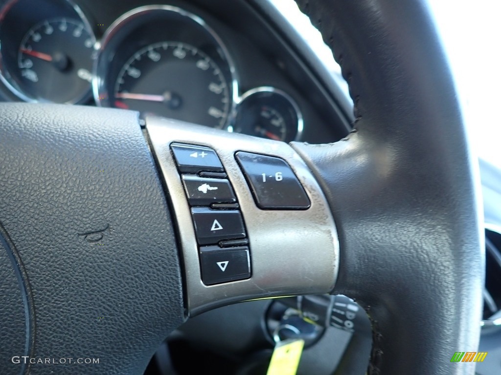 2009 G6 V6 Sedan - Carbon Black Metallic / Ebony photo #19