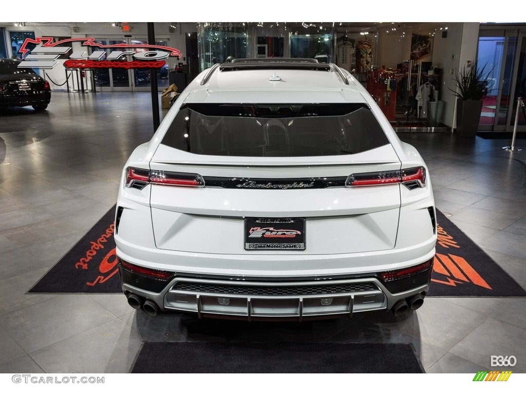 2019 Urus AWD - Bianco Icarus Metallic / Arancio Leonis/Nero Ade photo #41