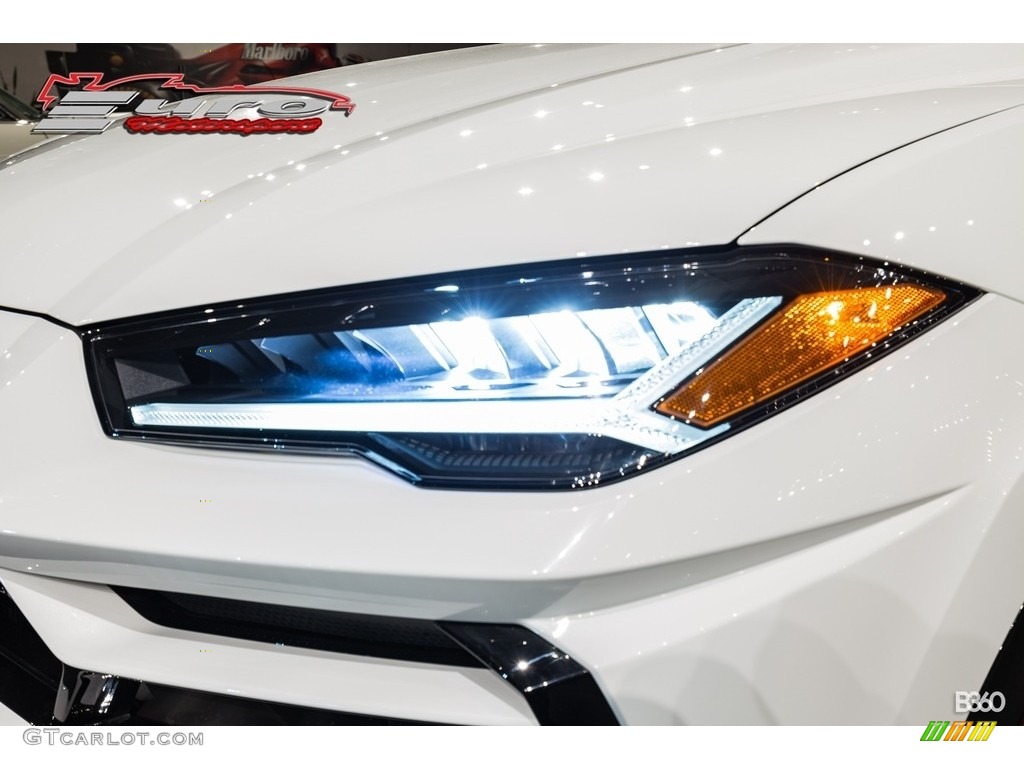 2019 Urus AWD - Bianco Icarus Metallic / Arancio Leonis/Nero Ade photo #52