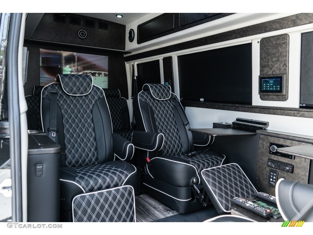 2019 Sprinter 3500XD Passenger Conversion - Jet Black / Black photo #9