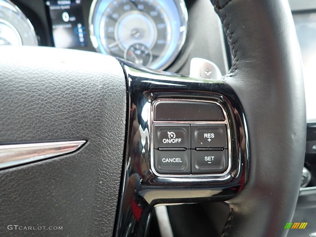 2014 Chrysler 300 S AWD Black Steering Wheel Photo #138651783