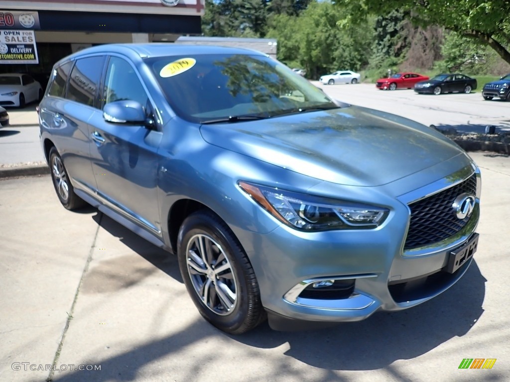 2019 QX60 Pure AWD - Hagane Blue / Graphite photo #6